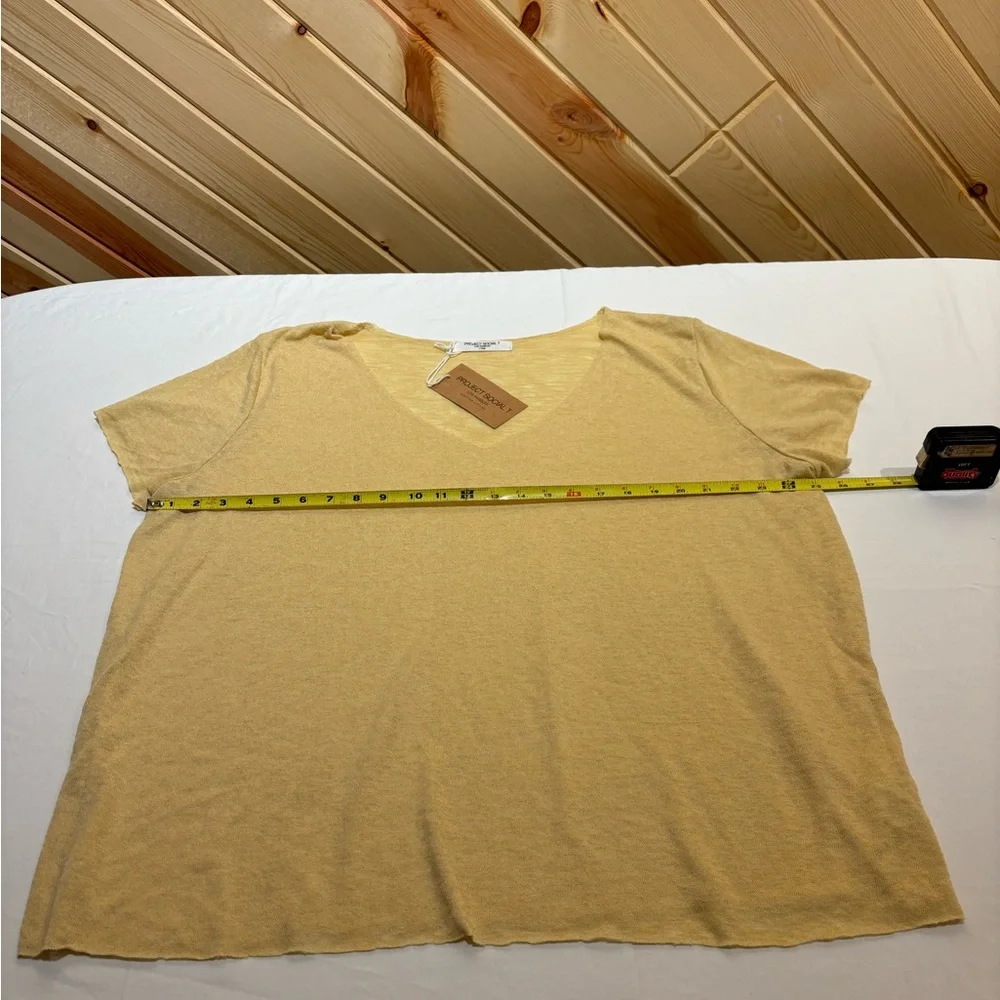 NWT Project Social T Original Textured V in XL - Picture 6 of 9